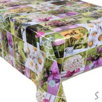 Клеенка ПВХ 3-хсл. глянцевая на ткан.основе Glossy 1.37*20м