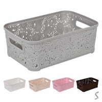 Корзина-плетенка "Ажур" 4.7л 20*30.5*11.5см	