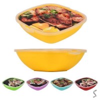 Миска-салатница с крышкой 