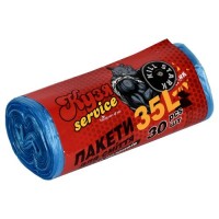 Пакеты для мусора 35л 30шт/уп