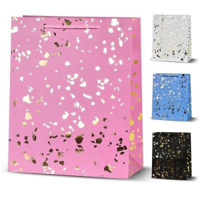 Пакет подарочный бумажный L "Glitter" 44*31*12см