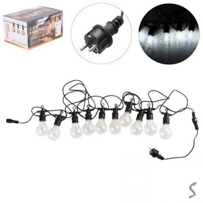 Гирлянда светодиодная наружная "Лампочки" 5м 10led