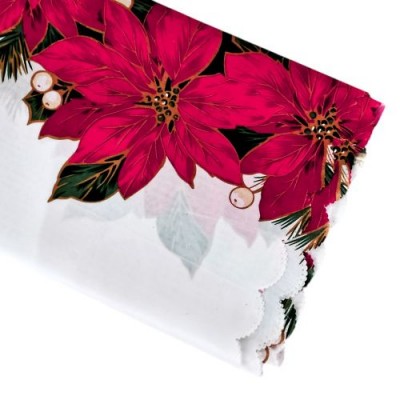 Скатерть "New Year's flowers" 120*150см