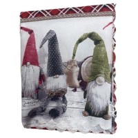 Скатерть "New Year's Gnome" 150*220см	
