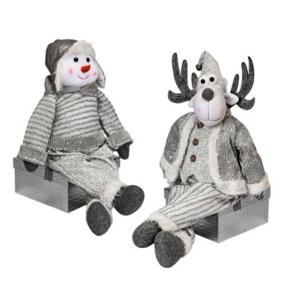 Фигура новогодняя "Santa&Co" 51см