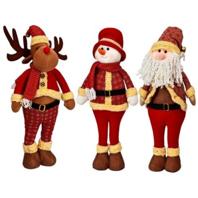 Фигура новогодняя "Santa&Co" 60см