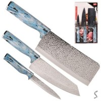 Ножи кухонные "Space gold" 3пр/наб 20.5*36.5см Ножи кухонные "Space gold" 3пр/наб 20.5*36.5см