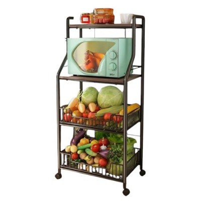Полка-стеллаж на колесах M 56*35*125см