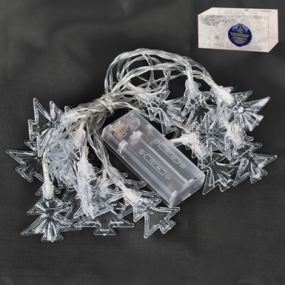 Гирлянда светодиодная "Christmas tree" 3м разноцветн. 20led (2AA)