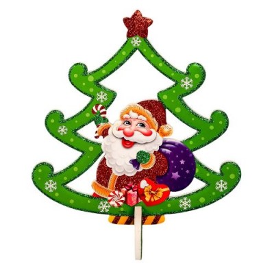 Декор новогодний "Santa" 18см