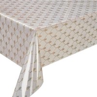 Клеенка жидкое стекло с голографич.рисунком Laser 1.37*20м