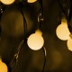 Гирлянда светодиодная "Bubble matt" 3м желтая 20led (3AA+USB)