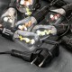 Гирлянда светодиодная наружная "Лампочки спираль" 5м 10led