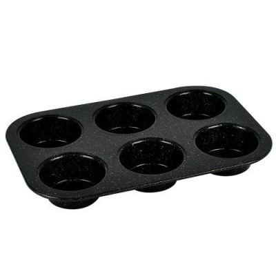 Форма для выпечки кексов 6шт/л 26.5*17.5*3см Форма для выпечки кексов 6шт/л 26.5*17.5*3см