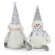Фигура новогодняя "Santa Snowman" 38см