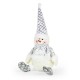 Фигура новогодняя "Santa Snowman" 38см