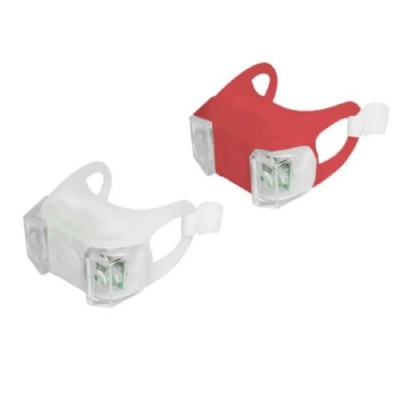 Мигалки LED для велосипеда 2шт/наб 4*5*2.5см