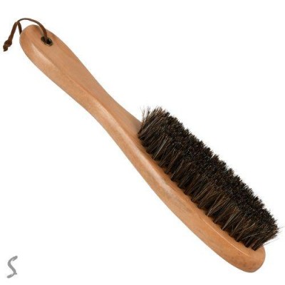 Щетка для обуви с натуральным ворсом 22*5.5см