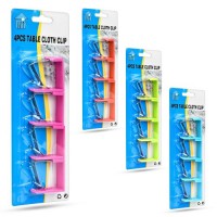 Зажим для скатерти 4шт/уп 9*25см