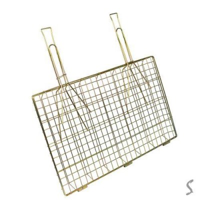 Решетка-гриль двойная ручка "Профи" 55*60*35см