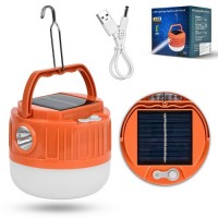Фонарик-лампа 22LED подвесной аккумуляторный солнечная панель USB 50W 1200mA