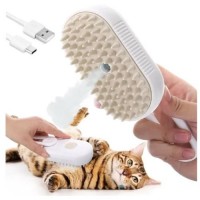 Щетка массажная электрическая USB 12*4.5*6.5см