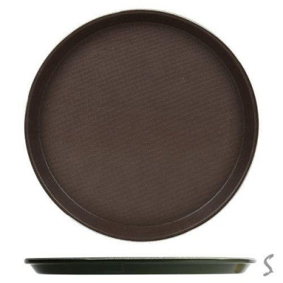 Поднос пластик "Antislip" d35см