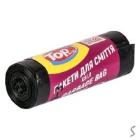 Пакеты для мусора сверхпрочные ТОР РАСК 60л 10шт/уп 60*80см