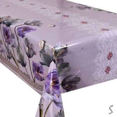 Клеенка ПВХ 3-хсл. глянцевая на ткан.основе Glossy 1.37*20м