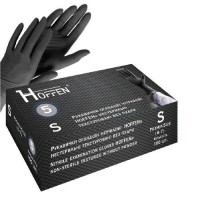 Перчатки нитриловые S Hoffen 5.0г нестерильные текстурированные б/п 50пар/уп
