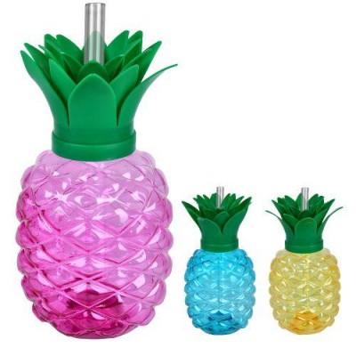Стакан с крышкой и трубочкой "Pineapple" 500мл