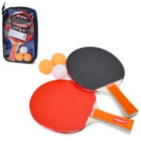 Ракетка номер 4 3 шарика чехол 2шт/уп 17*27*4см