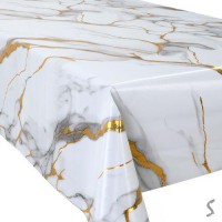 Клеенка ПВХ на ткан. основе Marble 1.37*20м