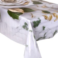 Клеенка-скатерть ПВХ на ткан.основе Fiesta (отрезная в рулоне) 1.40*2м*10шт/рул