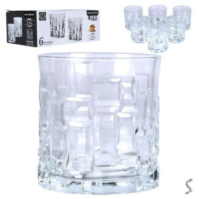 Стакан низкий "Chess" 6шт/наб 340мл