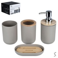 Набор для ванной 4пр/наб 16*16*11см