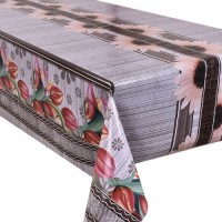 Клеенка ПВХ 3-хсл. глянцевая на ткан.основе Glossy 1.37*20м