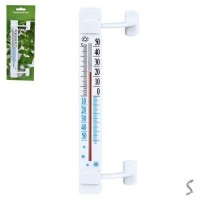 Термометр оконный 20.5см (на липучке)