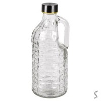 Бутылка для напитков с крышкой 1.0л