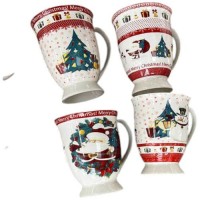 Чашка новогодняя "Happy Christmas" 360мл	