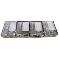 Набор для ванной "Transparent" 3пр/наб 24*18.5*8см	