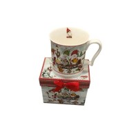 Чашка новогодняя "Christmas stories" 420мл	