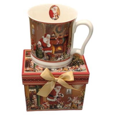 Чашка новогодняя "New Year's gifts" 420мл