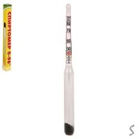 Спиртометр бытовой 0-96° 14см