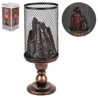 Камин-светильник декоративный с LED подсветкой 28см (без батареек 3шт*AAA) Камин-светильник декоративный с LED подсветкой 28см (без батареек 3шт*AAA)