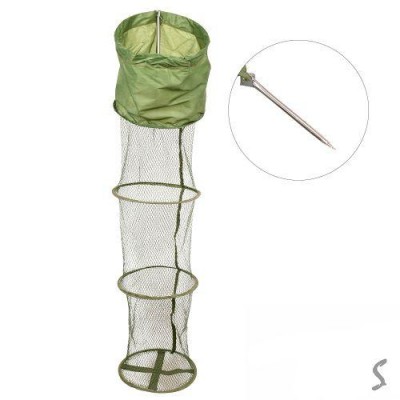 Садок рыболовный с колышком 110см Садок рыболовный с колышком 110см