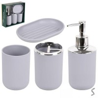 Набор для ванной 4пр/наб 25*22*7см