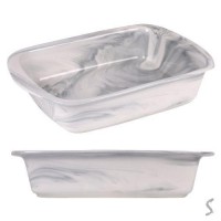 Форма для запекания керамика "Marble" 25*18.5*6см	
