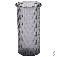 Ваза стеклянная 9*19см