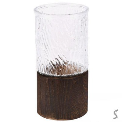 Ваза стеклянная 10*20см Ваза стеклянная 10*20см